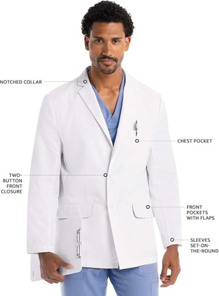 ⁦معطف جريز أناتومي أوستن كلاسيك 0916 للرجال⁩ - الصورة ⁦5⁩