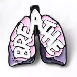 PROF Lung Breathe Brooch 0044