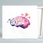 PROF Akıl-Kuşlar Kanvas Tablo