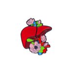 PROF Flowers Liver Brooch - 0003