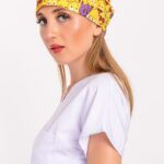 PROF Unisex Yellow Emoji printed Surgical Cap