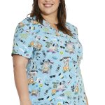 Dickies DK717 Kadın Baskılı Üst