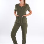 PROF Haki Yeşili Renkli Milan Cerrahi Takım