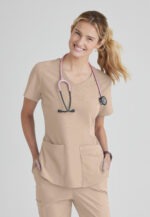 SK101 Breeze Hafif ve Ferah Scrub Tek Üst