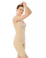 Variteks 218 Agraflı Göğüs Altı- Diz Üstü / Sırtı Kapalı Liposuction Korse - Görsel 2