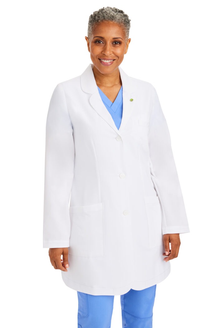 Healing Hands HHE5101 Fiona Labcoat in White - Image 1