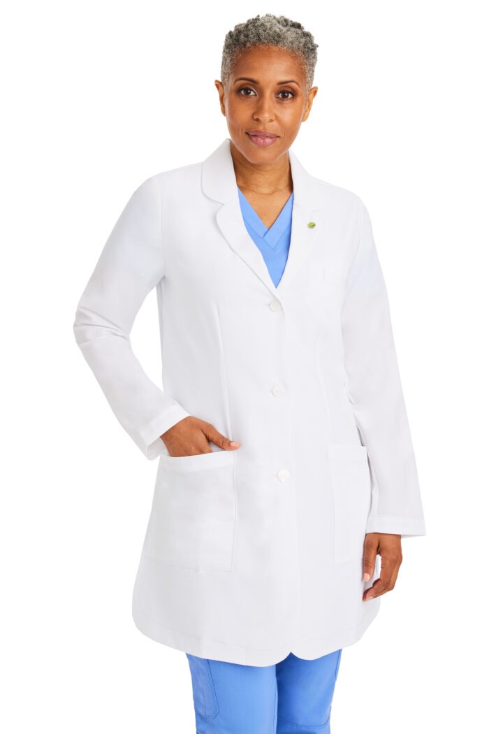 Healing Hands HHE5101 Fiona Labcoat in White - Image 3