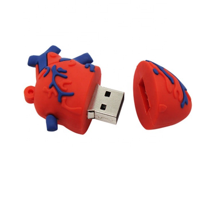H761b1050307e4622aefb98bdf943ba13i Heart-Shaped 16GB USB Flash - Image 1