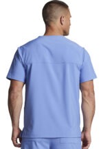 ⁦قميص Dickies DK619 للجنسين بياقة V وقماش مرن يمتص الرطوبة⁩ - الصورة ⁦3⁩