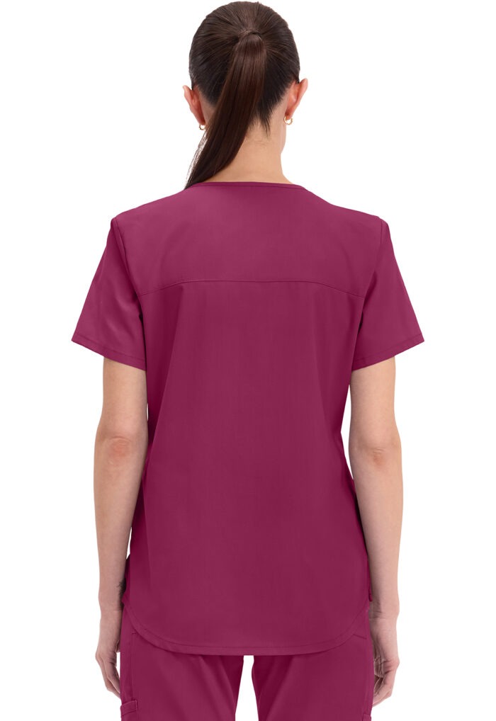 Cherokee WW665 Modern Classic Fit V-Neck Top - Image 16