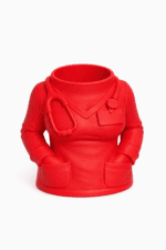 PROF. Doktor Forma Tasarımlı Silikon Kalemlik – Şık Masa Dekoru & Hediye Seçeneği - Görsel 5