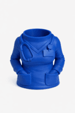 PROF. Doktor Forma Tasarımlı Silikon Kalemlik – Şık Masa Dekoru & Hediye Seçeneği - Görsel 7