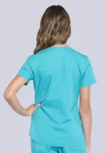 Cherokee WW665 Modern Classic Fit V-Neck Top - Image 20