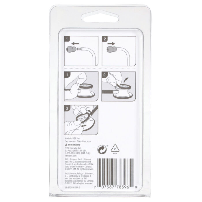 3M Littmann 40016 Original Replacement Parts Kit – Black - Image 6
