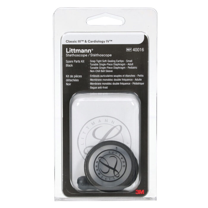 3M Littmann 40016 Original Replacement Parts Kit – Black - Image 5