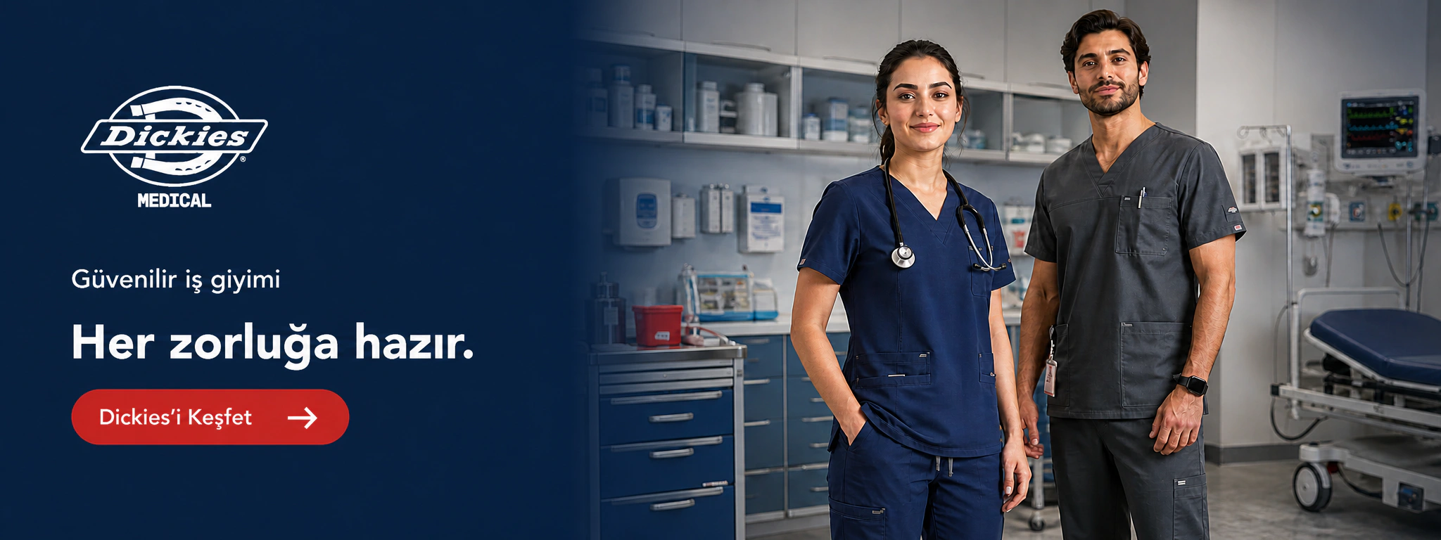 Dickies Medical medikal giyim koleksiyonu